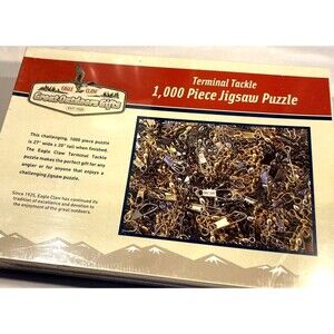 Terminal Tackle 1,000 Piece Jigsaw Puzzle Fishing Summer angler NIB sealed
